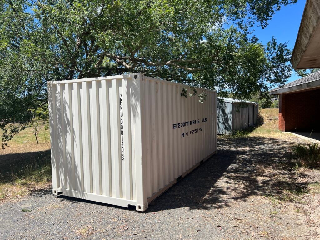 Empty Container ready for Hotchkiss Shipment
