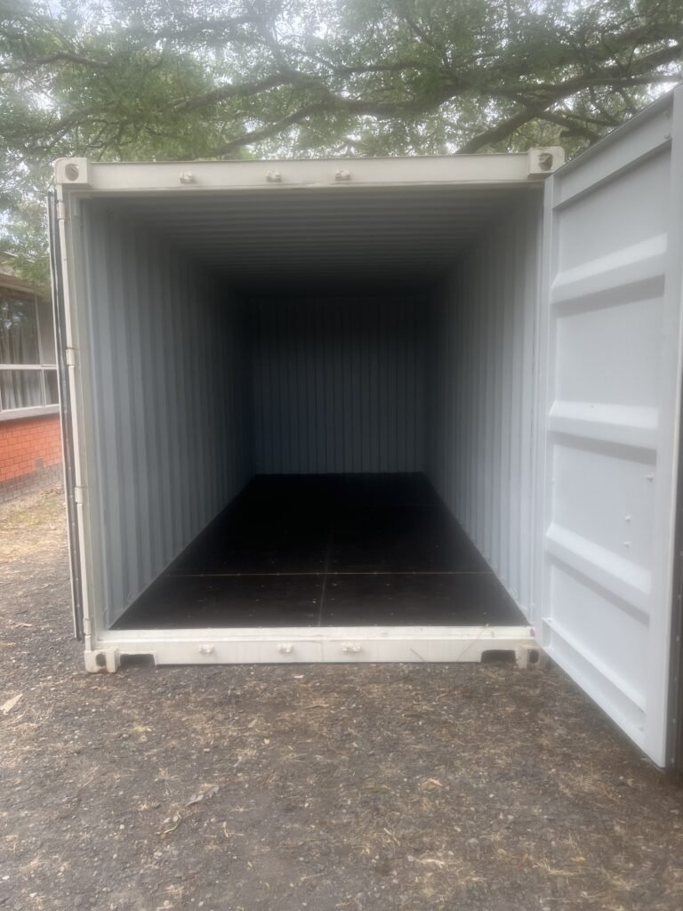 Empty Container ready for Hotchkiss Shipment