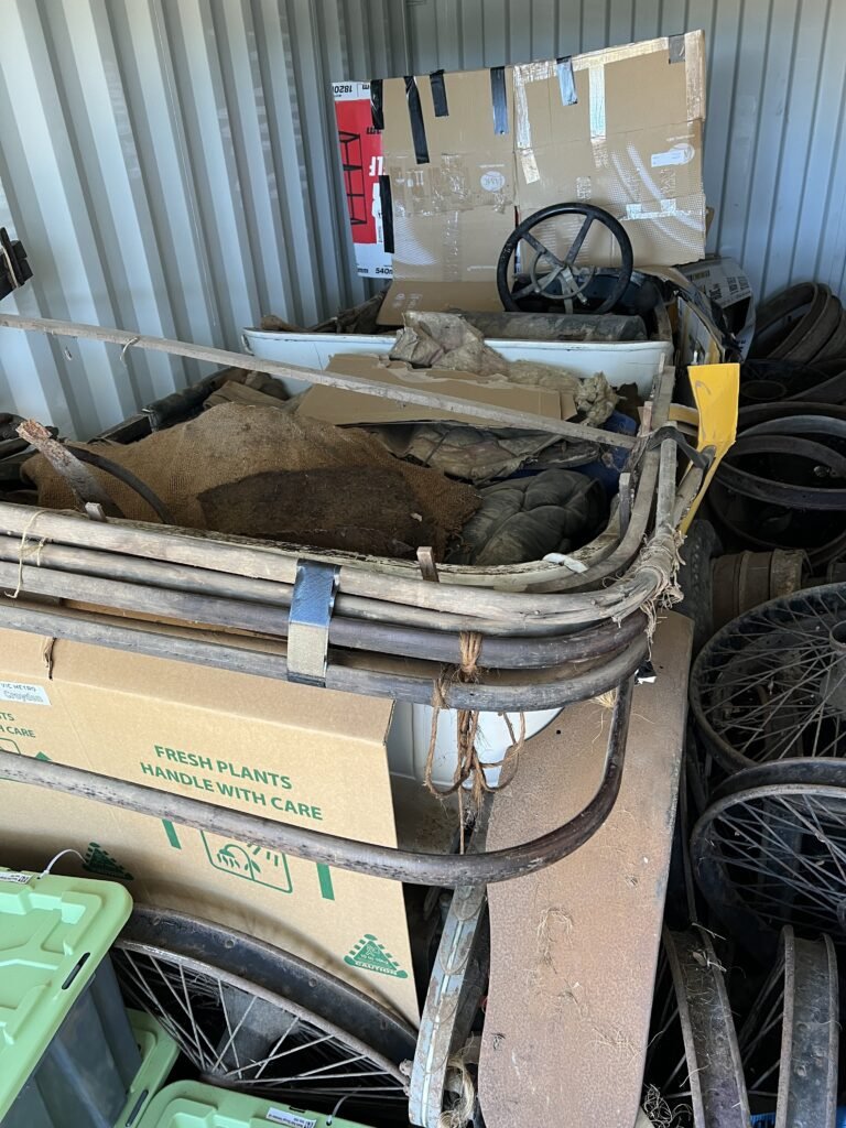 On car rear timber hoops and hoop bending jig